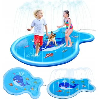 Hračka pro nejmenší Zahradní Bazén s Kropením MATA Vodní Hrací pro Děti 180cm