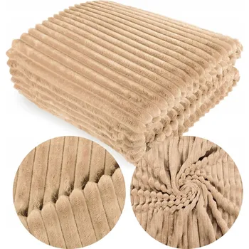 Prostěradlo Deka Łóżkoholicy z mikrovlákna 160 cm x 200 cm šedá