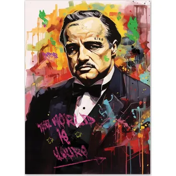 Obraz Plakát na zeď Filmový motivační obraz do ložnice bez rámu 70x50