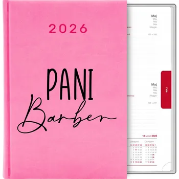 Kalendář Knižkový kalendář 2026 A5 růžový