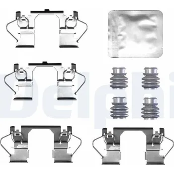 Brzdový kotouč Sada prislusenstvi, oblozeni kotoucove brzdy DELPHI LX0786