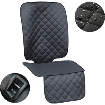 Ochranná podložka z černé kodury pod autosedačku