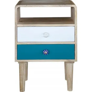 Noční stolek Noční stolek dřevěný ve skandinávském stylu