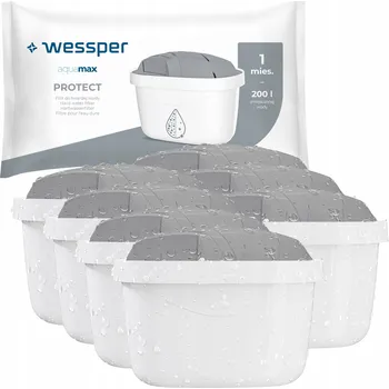 vodní filtr Filtr Wessper aquamax PROTECT do filtračních konvic Brita Dafi - náhradní, 7 kusů