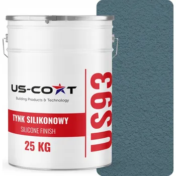 Fasádní barva SILIKONOVÁ OMÍTKA FASÁDNÍ TMAVĚ MODRÁ F136 25KG STRUKTURA "BARÁNEK" ZRNO 3.0mm