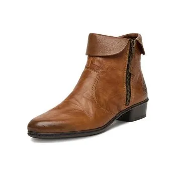 Dámské kozačky Polokozačky Rieker Y07A8-22 Hnědá 42