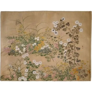 prostírání Prostírání na stůl Významné rostliny kvetoucí na podzim Ogata Korin