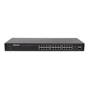 Switch Intellinet Switch 16 GE Web-Managed Rackmount 2x SFP (560917)