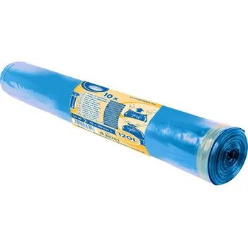 Pytle na odpadky Wimex Zatahovací pytle na odpad 120 litrů, 10 ks, 70x100 cm