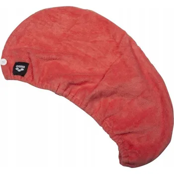 Ručník Turban na hlavu Arena bavlna oranžový