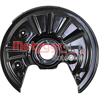 Brzdový systém Ochranný plech proti rozstřikování, brzdový kotouč METZGER 6115465