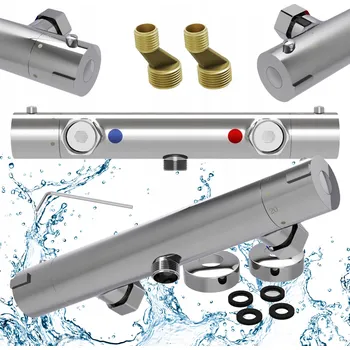 Vodovodní baterie Sprchová baterie Granitan RIPON stříbrná