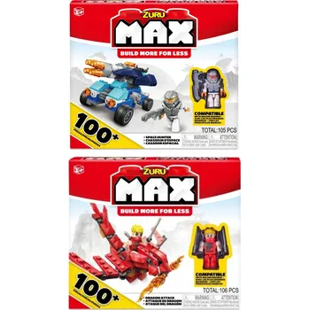 ostatní stavebnice ZURU Max Build Stavebnice kostek 100+ dílků mix