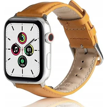 Řemínek na hodinky Řemínek Beline pro Apple Watch 70mm žlutý