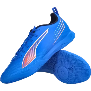 Dětská sálová obuv Dětské sálové kopačky Puma Ultra 6 Play IN modré