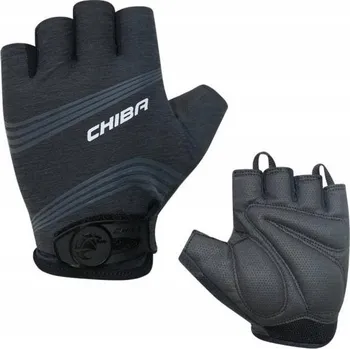 Cyklistické rukavice Cyklistické rukavice Chiba velikost L, černé