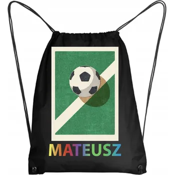Školní batoh Školní Vak/Batoh na Tělocvik do Školky Školy FOTBALOVÝ MÍČ + JMÉNO 6