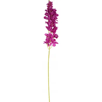 umělá květina VĚTVIČKA DLOUHÁ ORCHIDEJ BÍLÁ 107cm umělé květy dekorace kompozice