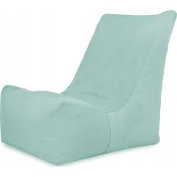 Křeslo Plyšové křeslo k sezení taburet ZERRA HNĚDÉ