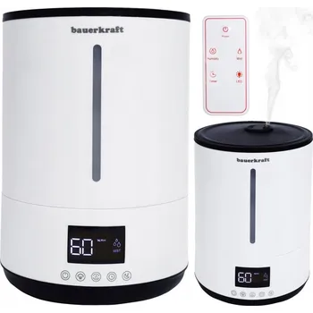 Zvlhčovač vzduchu Ultrazvukový zvlhčovač vzduchu s filtrem proti vodnímu kameni, aromaterapií, dálkovým ovládáním a časovačem