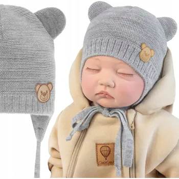 Čepice CiuchCiuch kojenecká čepice, souprava, velikost 36-38 cm