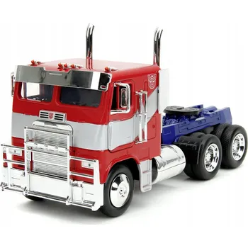autíčko JADA TRANSFORMERS OPTIMUS PRIME 23 cm NÁKLADNÍ AUTO NOVÝ MODEL KOVOVÝ SBĚRATELSKÝ