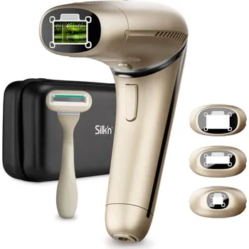 Epilátor Silk&#039;n pulzní laserový epilátor Silk’n 7 Champagne s flexibilní hlavou (600