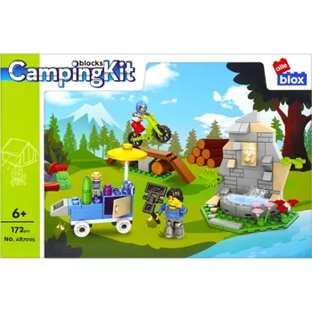 ostatní stavebnice Stavební Stavebnice 172 dílů Camping Alleblox 492764