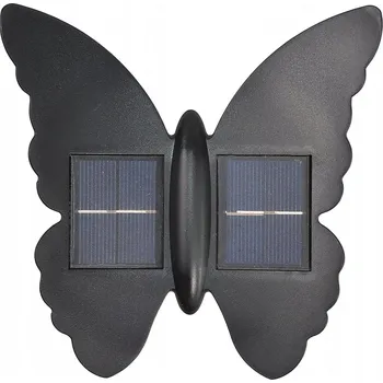 Stojací lampa Fasádní lampa Saska garden 0 lm, solární napájení