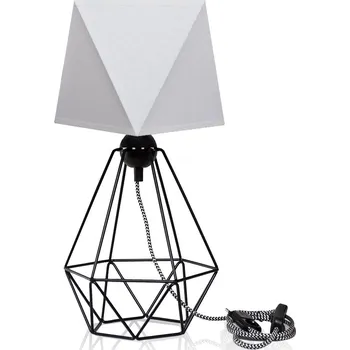 Lampička Stolní lampa JasnoCiemno DIAMOND 3D černá 60 W