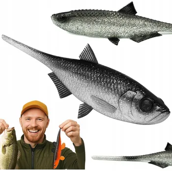 Umělá nástraha Nástraha LIBRA LURES BLEAK - SLUG TAIL 8,2" (20.8 cm) - 30 g - 0002 GHOST