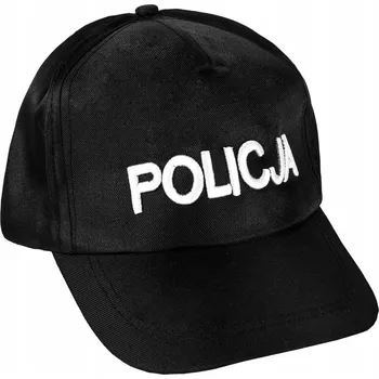 Čepice Čepice Kraszek Policie černá