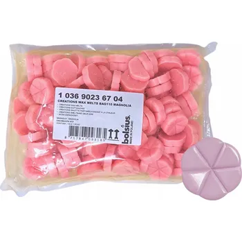 Svíčka SADA BOLSIUS VOSK DO AROMALAMPY VOSKOVÉ MELTY MAGNOLIE 110 KUSŮ