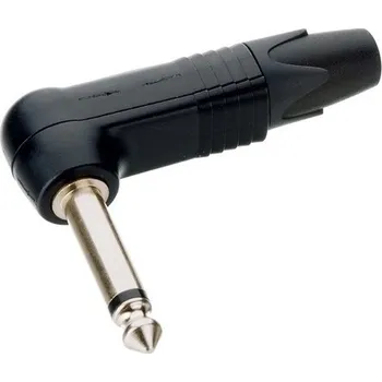 Audio kabel NEUTRIK NP2RX-BAG MONO Jack 6,3mm Úhlová Zástrčka pro Kabel