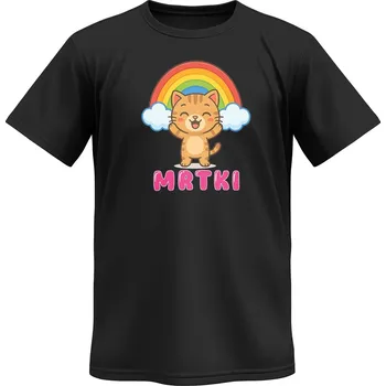 Pánské tričko Tričko Mrtki Kočička