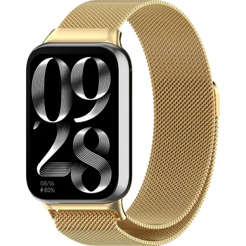 Řemínek na hodinky Řemínek DAYMOND pro Xiaomi 27mm zlatý