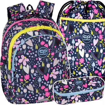 CoolPack školní batoh In The Garden aktovka pro dívku Sada