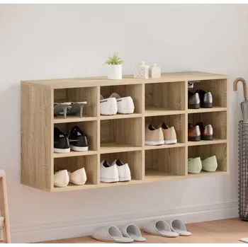 Botník vidaXL Skříň na obuv Sonoma dub 103 x 30 x 51 cm kompozitní dřevo [808705]