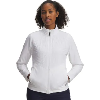 Dámská cargo bunda Dámská bunda Under Armour Drive Pro FZ Under Armour bílá 3390796