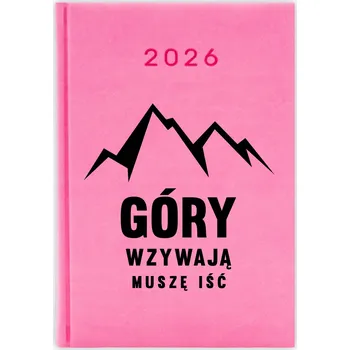 Kalendář Knižkový kalendář 2026 A5 růžový