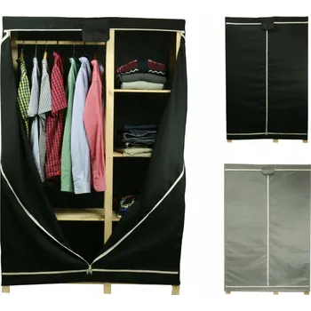 Knihovna Regál Wamar-Sosenka 110 x 170 x 38 cm černý