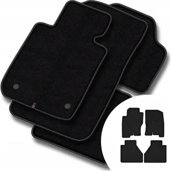 autokoberec Velurové autokoberce Motos 4 ks