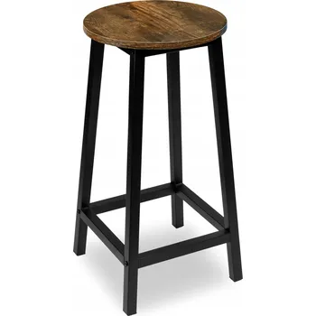 Barová židle Barová Židle LoftInspired dub zestárlý 65 cm MDF deska