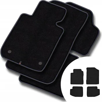 autokoberec Velurové autokoberce Motos 4 ks