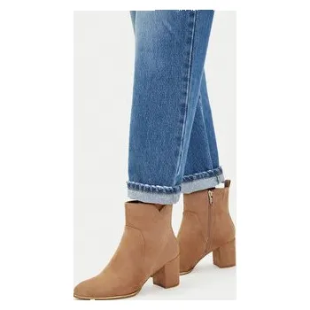 Dámské kozačky Polokozačky JENNY CEO-CD24-242H-2 Béžová 36