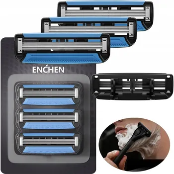 Holicí strojek 3 x Náhradní břity pro holicí strojek Enchen T30, sada náhradních hlavic