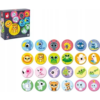 Puzzle JANOD Pexeso Emoce 24 Dílků J02625