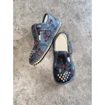 Beda zdravé flexibilní barefoot bačkůrky perforované BF-060010/W/PF - Šedé formule Velikost EU: 30, vnitřní délka: 194, vnitřní šířka: 76