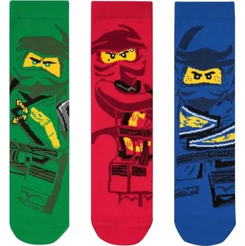 Dívčí oblečení LEGO Ninjago Ponožky dětské 27-30, 3 páry