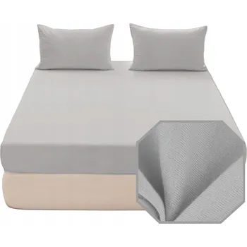 Prostěradlo Prostěradlo prvkem 160x200, ŠEDÉ Bavlna IDEÁLNÍ PRO ZABALENÍ DO LOŽNICE